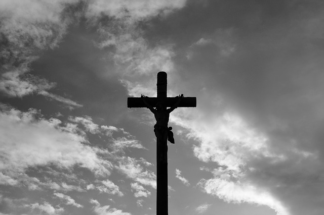 To show Jesus on the cross.
www.maxpixel.net-Jesus-Christ-Cross-Photo-Black-White-2733628